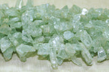 Rough Aquamarine Crystal Beads