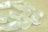 Rainbow Moonstone Faceted Nuggets
