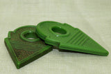 Tuareg Glass "Key", Green