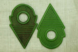 Tuareg Glass "Key", Green