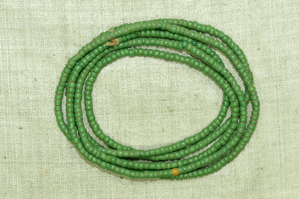 Green Opaque Seed Beads, 10º