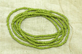 Light Olive Green Opaque Seed Beads, 11º