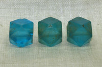 Aqua Vaseline Cornerless Cube