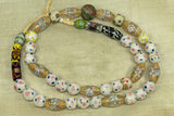 Strand of Exceptionally rare venetian Glass Beads!