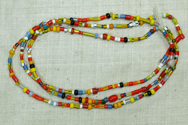Colorful and Fun Christmas Beads from Ghana