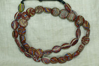 Mixed Strand of Old Venetian Tabular Beads