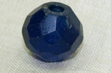 Bohemia Faceted Cobalt Bead