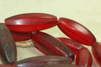 Strand of Vintage Faceted Glass Beads