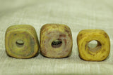 Old Yellow Hebron Beads, small