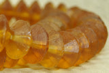 Excellent Amber-Yellow Vaseline Beads