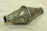 Large Antique Afghan Silver Bead