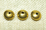 4mm 18kt Gold Saucer