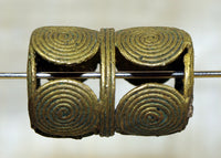 Brass Cast Baule Bead