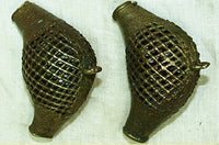 Large Baule Brass Bead/Pendant