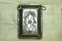 Vintage Silver Moroccan Prayer Box