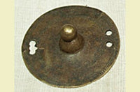 Antique Bronze Ethiopian Shield