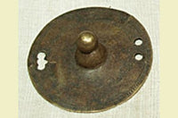 Antique Bronze Ethiopian Shield