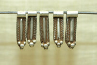 Set of 5 Antique Male Fertility Pendants