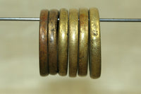 5 Antique Bronze Rings from Nigeria