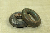 Pair of Bronze Hair Rings from Ethiopia