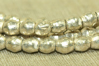 New Mini Silver 3x4mm Bicones from Ethiopia