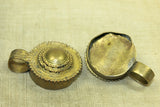 Medium Brass Ethiopian Pendant