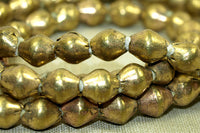 New 7 x 8mm Ethiopian Brass Bicones