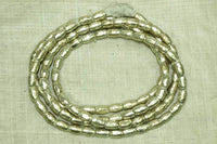 German Silver Tapered Cylinder Beads from Ethiopia