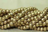 4.5mm New Brass Beads from Ethiopia
