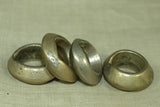 Set of 4 Brass Ethiopian Wedding Rings