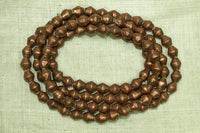8mm Copper Bicone Beads from Ethiopia