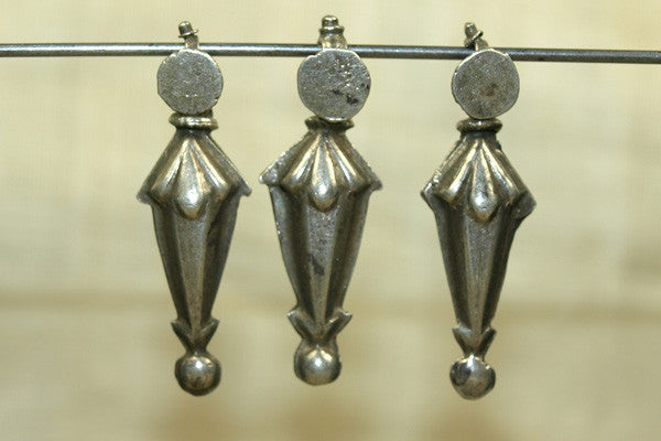 Old Silver Dangle Beads from India