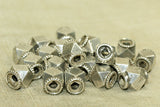Vintage Silver Multi-Faceted Bead