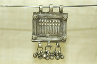 Seven Mothers (& Shiva) Silver Pendant