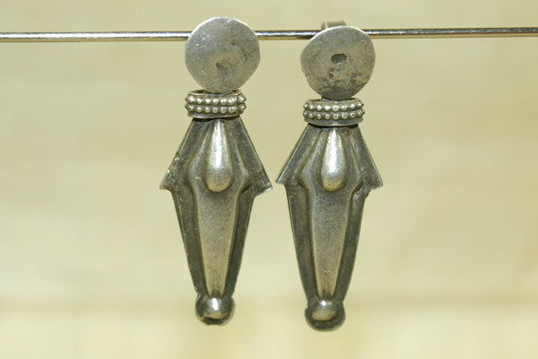 Old Silver Dangle Bead from India