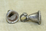 Set of four Indian Silver Cone-Drops