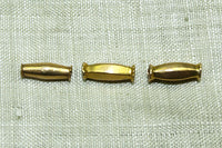 Elongated 18Kt Bead, India