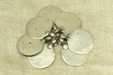 Old India Coin Silver Discs