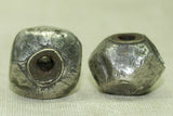 Silver Rondelle-shaped Bead from India