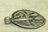 Silver Shiva Pendant from India