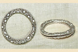 Vintage Coin Silver "Split Ring"
