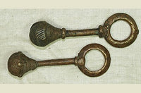Brass Ring with Bell, C