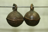 Small Antique Nigerian Brass Bells
