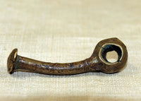 Old Brass Penis Pendant from Cameroon
