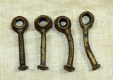 Old Brass Penis Pendant from Cameroon