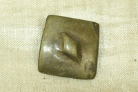Antique Brass Button from Nigeria