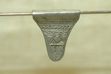 Tiny Vintage German Silver Pendant from Mali