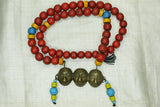 Awesome Nagaland "Three Heads" Necklace
