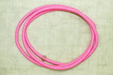 4mm Bright Pink New Plastic Disk Beads