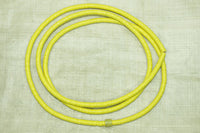 Bright Yellow 4mm Plastic Disk Beads